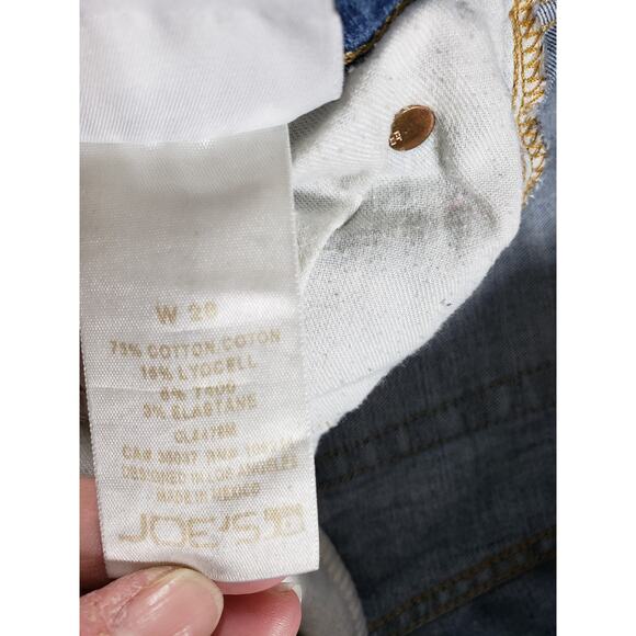 Joes Jeans Size 28 Womens Blue Stretch Pants Ladies Mid Rise Icon Skinny Ankle - Picture 5 of 14